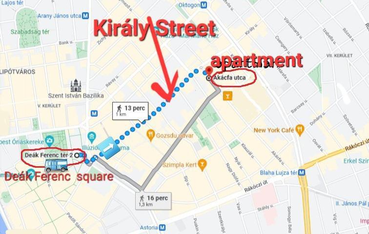 Downtown Acacia Str Apartment Budapeşte Dış mekan fotoğraf